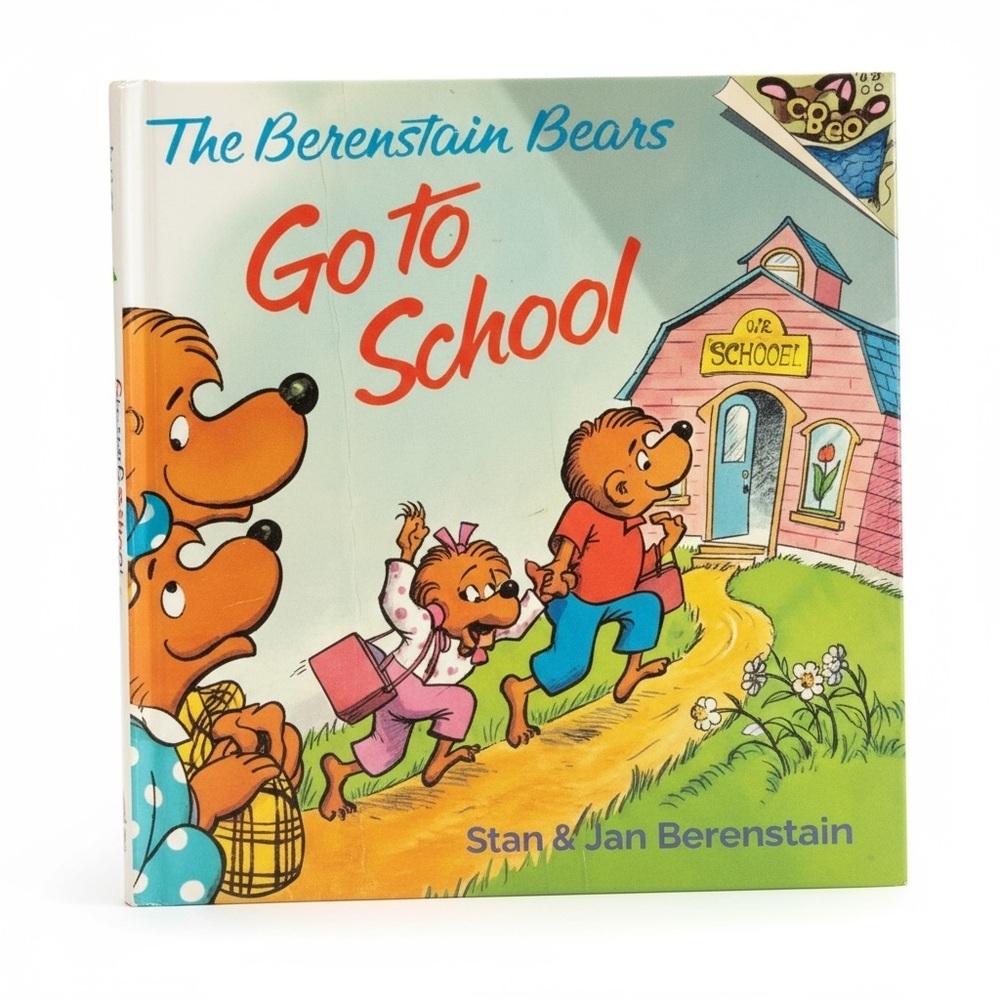 THE BERENSTAIN BEARS Go to School Book kids book paperback kids classic 90s kid